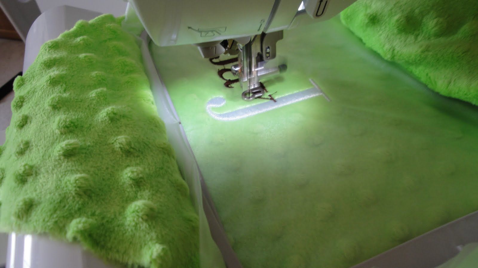 Master Machine Embroidery on Minky Fabric A StepbyStep Guide